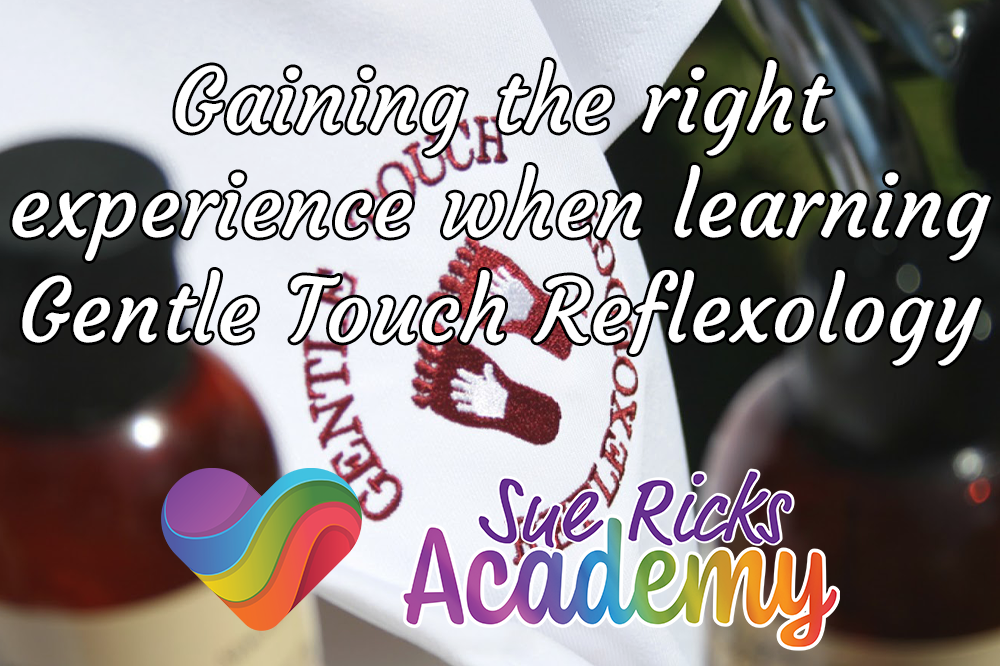 Gaining the right experience when learning Gentle Touch Reflexology